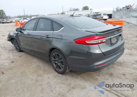 2018 Ford Fusion Hybrid Se from USA, damaged, VIN 3FA6P0LU6JR242190